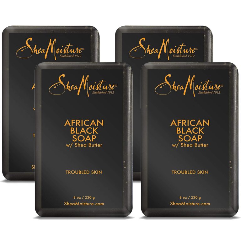 SheaMoisture African Black Soap, 8 Ounces, Pack of 4 8 Ounce (Pack of 4) - $24.95