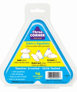 Three-Corner Flash Cards: Addition and Subtraction - $11.95
