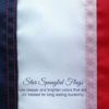American Flag 2x3-100% Made in USA Using Tough, Long Lasting Nylon Built for Outdoor Use, UV Protected and Featuring Embroidered Stars and Sewn Stripes Plus Superior Quadruple Stitching on Fly End 2 by 3 Foot - $22.95