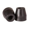 DMI Rubber Walker and Cane Tips with Metal Inserts, ¾ Inch, Black, 2 Count - $18.95