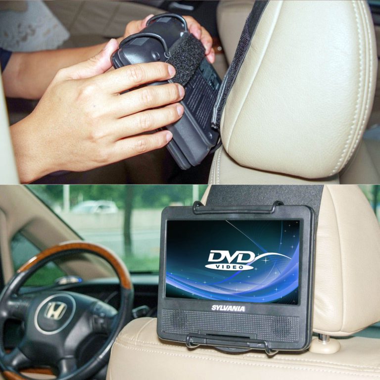 TFY Car Headrest Mount Holder for Sylvania SDVD9805 Portable DVD Player (Also fit All 7 inch - 10 inch Swivel Screen Portable DVD Player) - $29.95