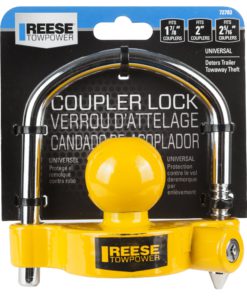 REESE Towpower 72783 Universal Coupler Lock, Adjustable Storage Security, Heavy-Duty Steel 1 - $21.95