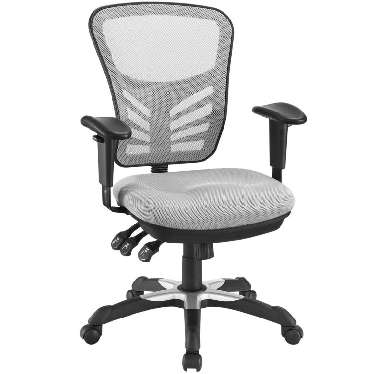 Modway Articulate Ergonomic Mesh Office Chair in Gray Gray Mesh - $159.95