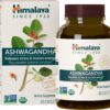 Himalaya Organic Ashwagandha, Adaptogen for Stress-Relief, Cortisol Level Support and Energy Boost, 60 Caplets, 670 mg 2 Month Supply - $11.95