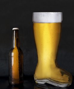 2 Liter Beer Boot Glass Set - Oktoberfest Beer Boots - Set of 2 - MyGift - $46.95