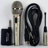 Hisonic HS308L Portable Wireless and Wired 2 in 1 Microphone for Home and Stage Use - $15.95