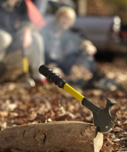 Off Grid Tools Trucker's Friend Demolition & Multitool Combines a Axe, Hammer, Pry bar Yellow Handle 16 91GYb1VpCIL