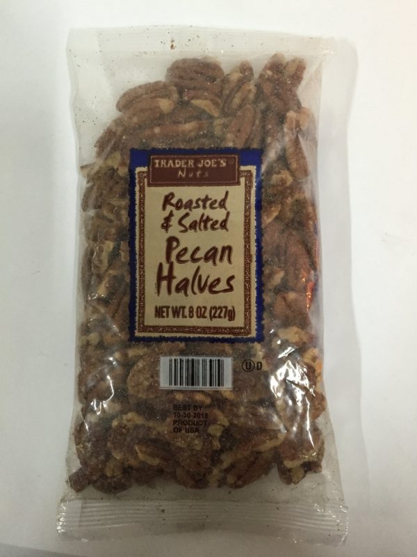 Trader Joe's Roasted & Salted Pecan Halves, 8 oz,(Pack of 2) - $23.95