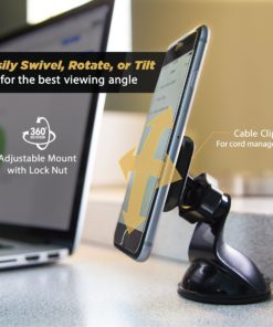 SCOSCHE MAGWSM2 MagicMount Universal Magnetic Phone/GPS Suction Cup Mount for the Car, Home or Office Window/Dash - $25.95