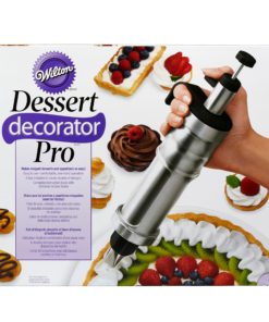 Wilton Dessert Decorator Pro Stainless Steel Cake Decorating Tool, Decorating Your Cakes, Cupcakes, Cookies and Treats, Simple and Fun, Stainless-Steel - $39.95