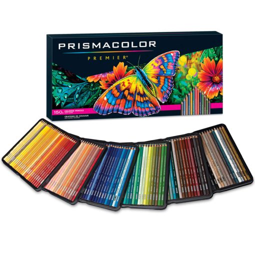 Prismacolor Premier Colored Pencils, Soft Core, 150 Pack 150-Pack Standard Packaging