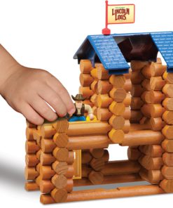 LINCOLN LOGS – Horseshoe Hill Station – 83 Pieces – Ages 3+ Preschool  Education Toy - $24.95