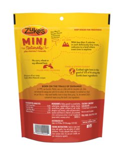 Zuke's Mini Naturals Dog Treats 6 oz Chicken Recipe - $10.95