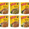 Tasty Bite Indian Entree Variety Pack 10 Ounce 6 Count, Fully Cooked Indian Entrées, Includes Bombay Potatoes, Kashmir Spinach, Punjab Eggplant, Channa Masala, Madras Lentils, Vegetable Korma - $17.95