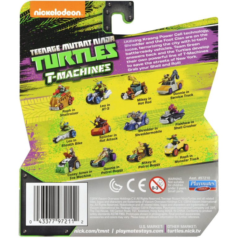 Teenage Mutant Ninja Turtles T-Machines Leonardo in AT-3 Diecast Vehicle - $24.95