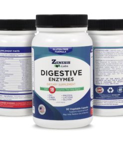 Digestive Enzymes - Amylase, Bromelain, Protease, Lipase, 14 Others - add ZL's Probiotic Blend for $10 (Save 50%) - 90 Capsules - $30.95