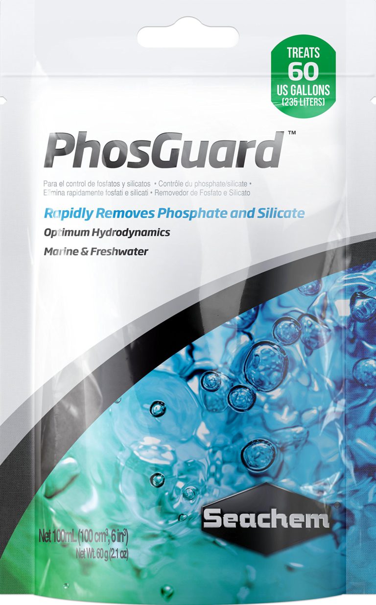 Seachem PhosGuard for Freshwater & Saltwater, 2.1 oz 100 mL bagged - $12.95