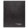 Cambridge Limited Business Notebook, Legal Ruled, 8-1/2" x 11", Wirebound, Black (06062) 1 - $9.95