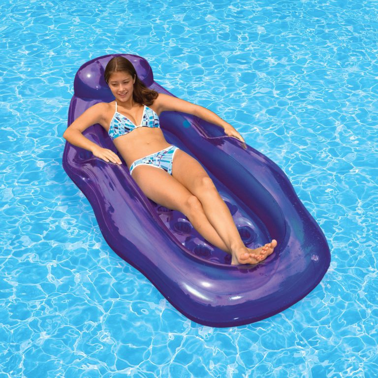 Poolmaster 83370 Riviera Wet/Dry Sun Lounge - $50.95