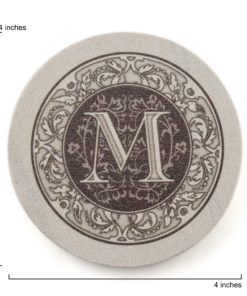 Thirstystone Monogram M Coasters - $25.95