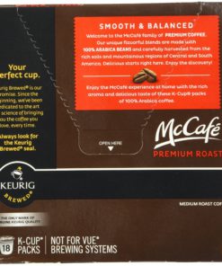 McCafé Premium Roast K-Cup Packs, 6.2 oz - 18 count - $17.95