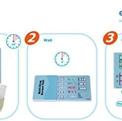 Easy@Home 6 Panel Instant Urine Dip Test Kits - Over The Counter Use Home Testing Strips-#EDOAP-264-5 Pack 5 Count (Pack of 1) 6 31FcjE3RiNL