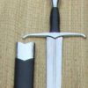 IndiaCraft 15th Century Hand-and-A-Half Full Tang Tempered Battle Ready Hand Forged Sharp Sword 20 41QZNFThdmL
