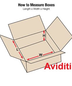 AVIDITI 24x18x6 Flat Corrugated Boxes, Flat, 24L x 18W x 6H, Pack of 20 | Shipping, Packaging, Moving, Storage Box for Home or Business, Strong Wholesale Bulk Boxes Standard Corrugated 7 41iodInuIuL
