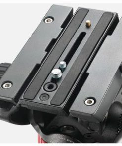Alternative view of Set of 2 Replacement Quick Release Plate for The Manfrotto MVH502AH, 504HD, MVK502AM, MVH502A,546BK-1, 504HD,546BK, 504HD,535K, 504HD,536K, 504HD,546GBK …