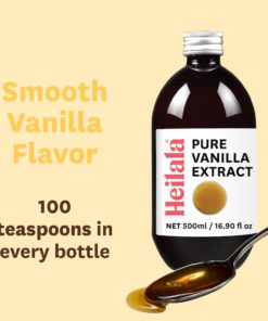Pure Vanilla Extract for Baking - Heilala Vanilla, Award-Winning Pure Vanilla Extract Madagascar Bourbon Variety, Sugar Free, Sustainably and Ethically Sourced Vanilla Beans, Hand-Picked from the Kingdom of Tonga, Value Size - 16.9 fl oz 14 51HrLngm7L