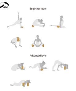 JBM Yoga Blocks 2 Pack with Strap, Cork Yoga Block 2 Pack EVA Foam Yoga Block Set of 2 Yoga Block with Strap, Yoga Bricks with Strap, Yoga Block Yoga Brick Yoga Cube Stretch Blocks Stretching Blocks Purple 17 51O8zYYFOdL 1