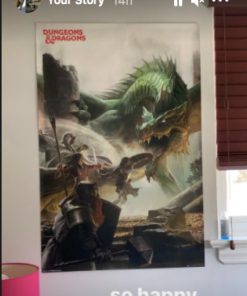 Alternative view of Dungeons & Dragons Adventure Poster Maxi - 91.5 x 61cms (36 x 24 Inches)