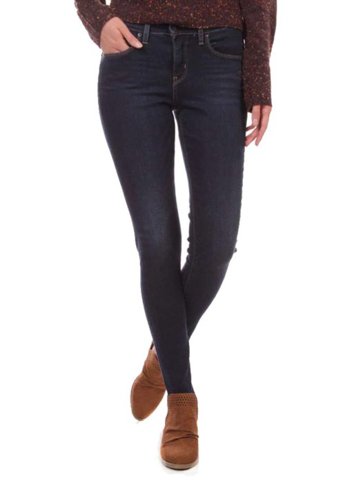 Levi's Women's Curvy Skinny Jeans 25 Regular Dark Ocean