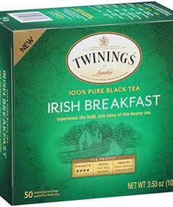 Alternative view of Twinings Irish Breakfast Individually Wrapped Black Tea Bags, 50 Count Pack of 6, Flavourful, Bold, Robust Caffeinated 50 Count (Pack of 6)