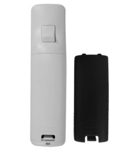 yueton 2pcs Black and White Replacement Battery Back Door Cover Shell for Nintendo Wii Remote Controller 10 51m9h5q SGL