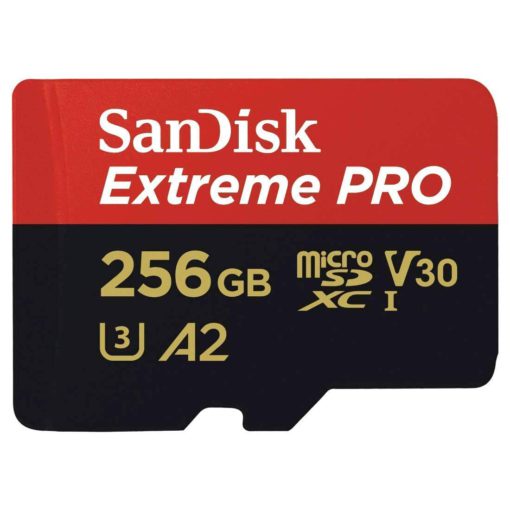 SanDisk Extreme PRO 256GB up to 95MB/s UHS-I/U3 SDXC Flash Memory Card - SDSDXPA-256G-G46 Standard Packaging