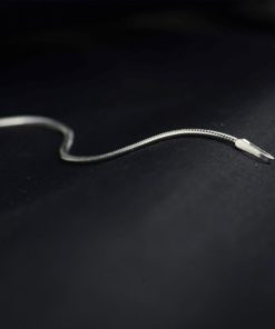 LUHE Silver Chain Sterling Silver Snake Chain Necklace 1MM Italian Crafted Thin Chains Lightweight Strong Chains - Lobster Claw Clasp Gifts for Women Girls 14-30 inchs 1mm snake chain 16in 11 51rvajpKFNL 1