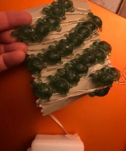 Turtle String Lights, Impress Life Summer Decorative LED Silver Wire 10 ft 40 LEDs with Remote for Indoor, Covered Outdoor Beach Party Decorations, Tent Wedding Holiday, Birthday Gift, Bedroom 15 51yfQ20H5wL 1
