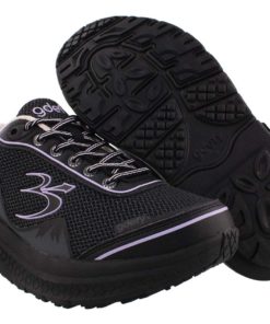 Gravity Defyer Women's Pain Relief | Arch Support | Plantar Fasciitis | Foot & Knee Pain | Wide Shoes | Orthopedic | Heel Pain | Free Orthotic Included 7.5 Black, Purple 7 616OgwzPFL