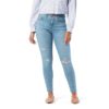 Signature by Levi Strauss & Co. Gold Label Women's Totally Shaping Skinny Jeans (Standard and Plus) 14 Frosty Lakes 7 617ceizpbRS