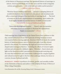 American Child Bride: A History of Minors and Marriage in the United States Hardcover 3 61855uYr2tL 1