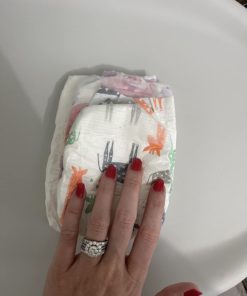 Andy Pandy Bamboo Disposable Diapers 710 lbs 24 kg, White, Newborn (5-10 Pound), 44 Count 7 61BtAJxuAzL