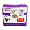 Wiki Wags Disposable Dog Wraps | Leak Proof Dog Diaper for Male Marking and Incontinence, X-Small 25 61DycWsp9ML