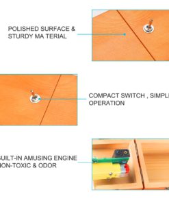 Calary Useless Box Turns Itself Off in Wooden Storage Box Alone Machine Fully Assembled in Box Gifts for Adults and Children 11 61J8FMR51KL