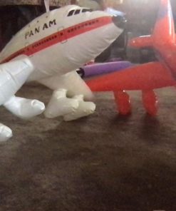 1 Dozen 24" Inflatable AIRPLANES/Jet/747/INFLATES/PLANE/Birthday Party Decorations Favors/Decor/ 10 61M1FJSlt8L