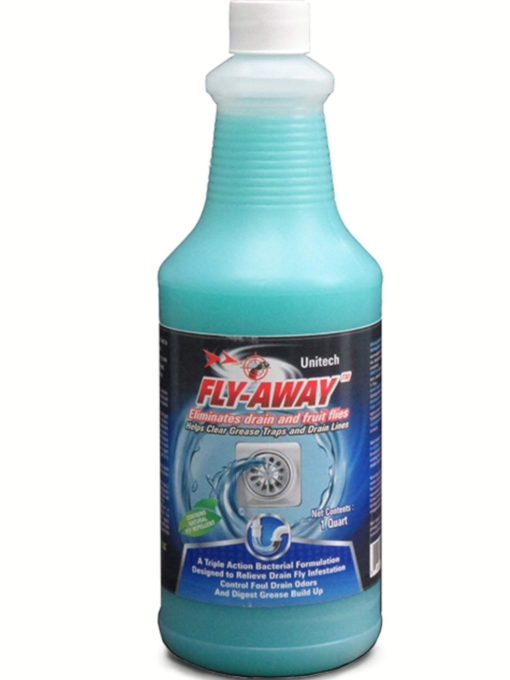 FLY-AWAY Drain Fly Killer, Fruit Fly Killer, Drain Fly Treatment, Grease Digester, Fruit Fly Treatment