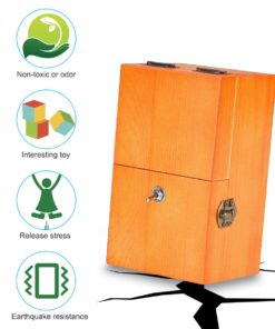 Calary Useless Box Turns Itself Off in Wooden Storage Box Alone Machine Fully Assembled in Box Gifts for Adults and Children 12 61SGxNd5SxL