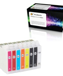 OCProducts Remanufactured Ink Cartridge Replacement 8 Pack for Epson 324 for SureColor P400,Cyan,Magenta,Yellow,orange,Red,Black