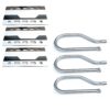 Direct Store Parts Kit DG111 Replacement for Nexgrill 720-0011,720-0047-U Gas Grill Burner and Heat Plate - 3 Pack (Stainless Steel Burner + Stainless Steel Heat Plate) Stainless Steel Burner + Stainless Steel Heat Plate 13 61xwppO0VXL