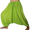Lovely Creations Unisex Plus Size Baggy Aladdin Hippie Yoga Harem Casual Pants One Size Hc Green 2 61yhi5JevwL